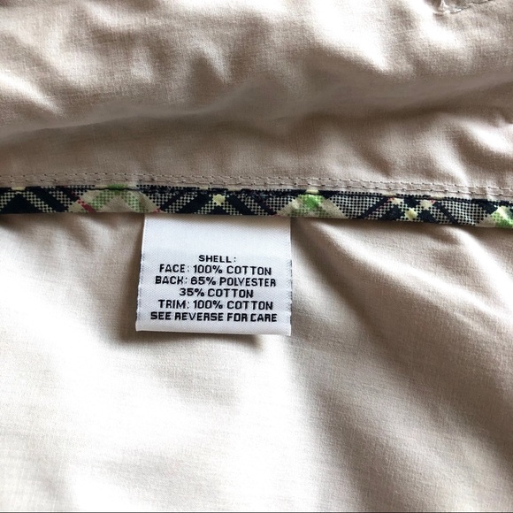 Larry Lavine Rain Coat Navy Blue Size Large - Picture 5 of 8